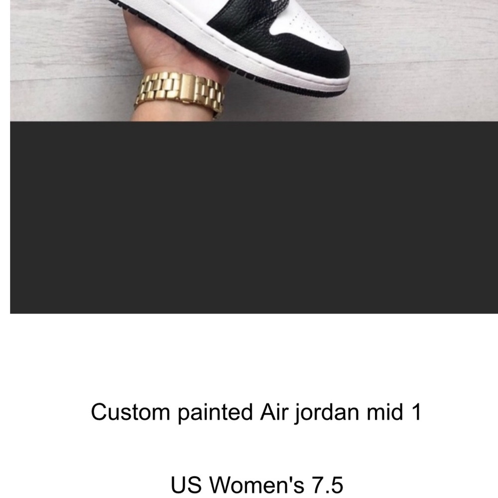 custom air jordan mid 1